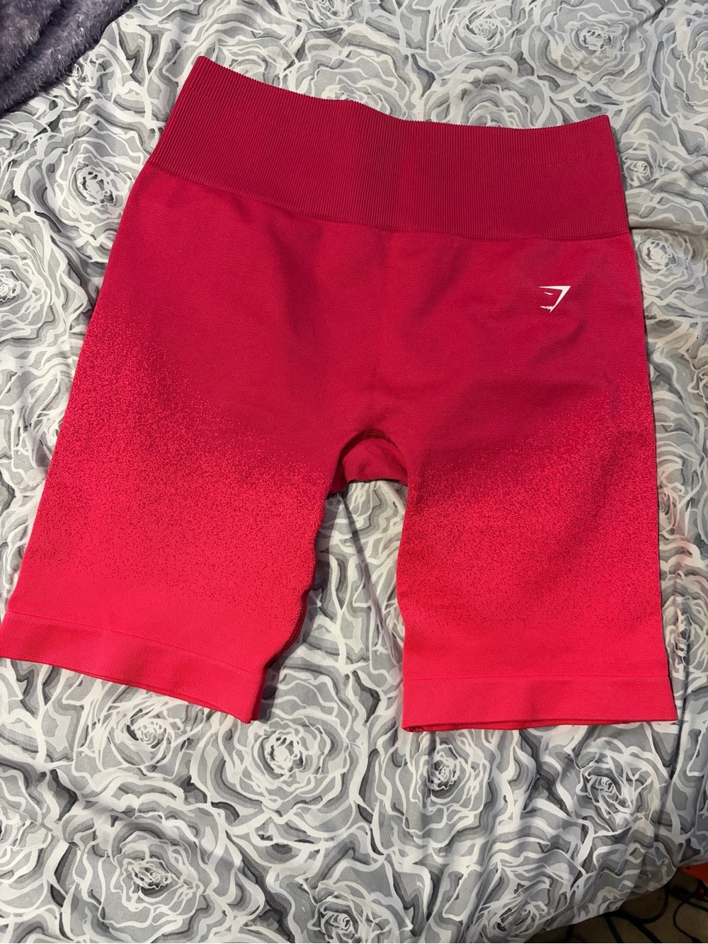 Gymshark Women’s High-Waist Pink Seamless Bike Shorts